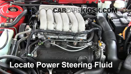 1996 Dodge Avenger ES 2.5L V6 Power Steering Fluid Fix Leaks